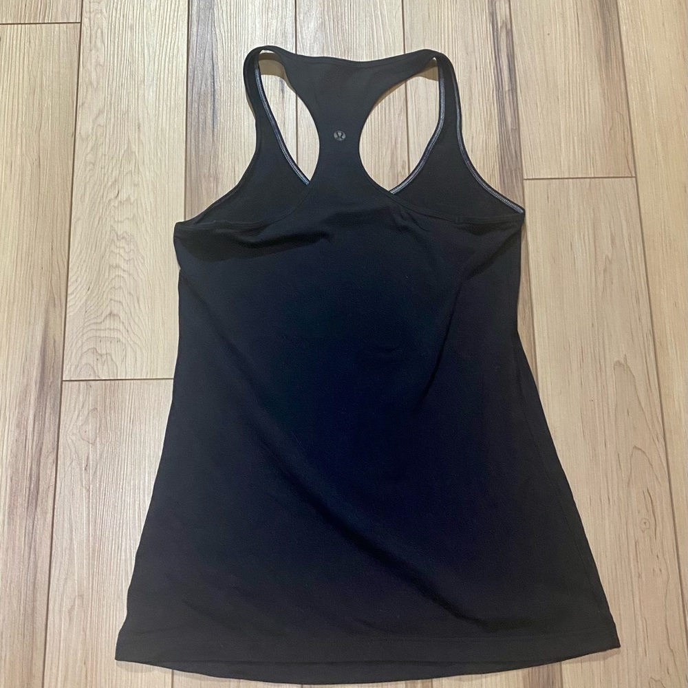 lululemon athletica Black Tank Top